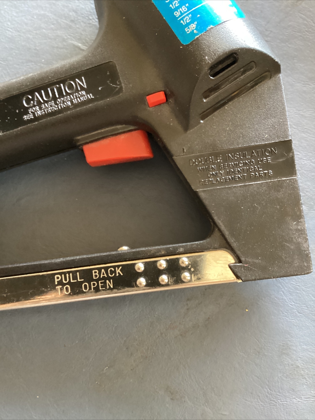 Vtg Stanley 'TRE 300 Electric Stapler/Nailer MADE IN USA Corded Staple