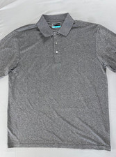 PGA Tour Driflux Wicking Polo Golf Shirt in Med Heather Gray. Men's XL, NWT 55