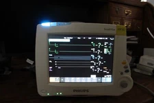 PHILIPS INTELLIVUE MP30 Patient Monitor w/ ETC02/ECG/NIBP/Masimo SP02