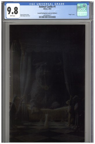 Animal Castle #1 CGC 9.8 2nd Second Printing Sad Lemon Foil Edition A Virgin