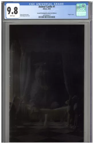 Animal Castle #1 CGC 9.8 2nd Second Printing Sad Lemon Foil Edition A Virgin