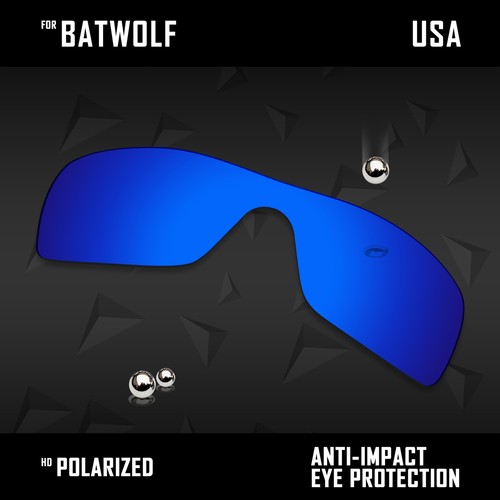 Anti kratzfest polarisiert Großhandel Ersatzobjektiv für Oakley Batwolf OO9101 Opt - Bild 40 von 40
