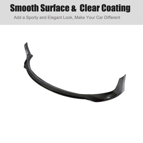 Fit For Tesla Model 3 Sedan 2016-2023 Real Carbon Front Bumper Lip Chin Spoiler - Picture 7 of 12