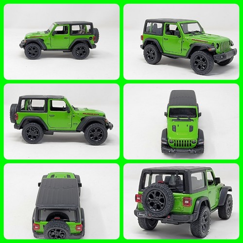 kinsmart toys 2018 jeep wrangler rubicon with black top scale 1:36 - Picture 4 of 38