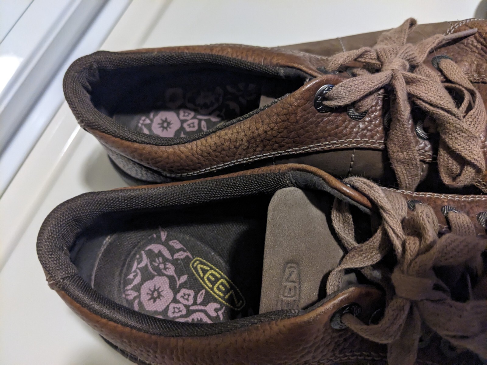 Scarpe da trekking KEEN Presidio donna taglia 8 5 pelle marrone cascata 1011401 J