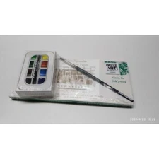 CONFEZIONE ACQUERELLI SENNELIER + BLOCCO CARTA + PENNELLO RAPHAEL COMBO PROMO