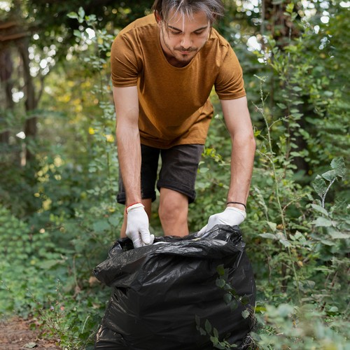 60X90CM STRONG BLACK HEAVY DUTY BIN LINERS BAGS RUBBISH WASTE REFUSE SACKS 90L - Picture 11 of 12