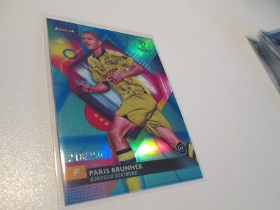 218 of 250 Paris Brunner  Rookie #133  limited 218/250 Topps Finest 2023 -2024