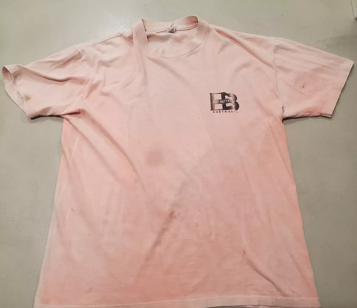 Vintage HOT BUTTERED Surf Surfboards T Shirt XL Surfer Australia