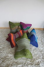 THAILÄNDISCHES STÜTZKISSEN KAPOK THAIKISSEN YOGAKISSEN KNOCHENKISSEN THAIMATTE 