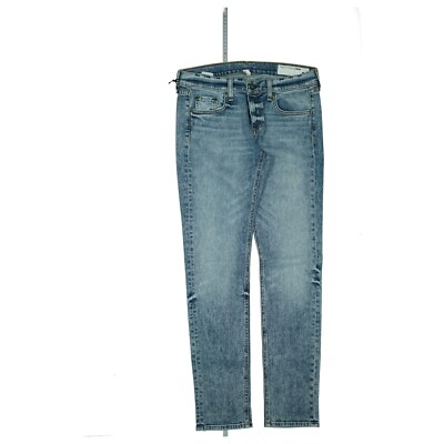 rag & bone DRE Damen Jeans Hose stretch Slim Skinny low S W26 L30 used Blau NEU