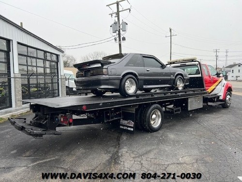 2010 Ford F-650 Super Cab Flatbed Rollback Tow Truck - Picture 6 of 12