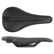 WTB Silverado 265 Bike Bicycle Saddle Seat with Carbon Rails Medium 142mm Black