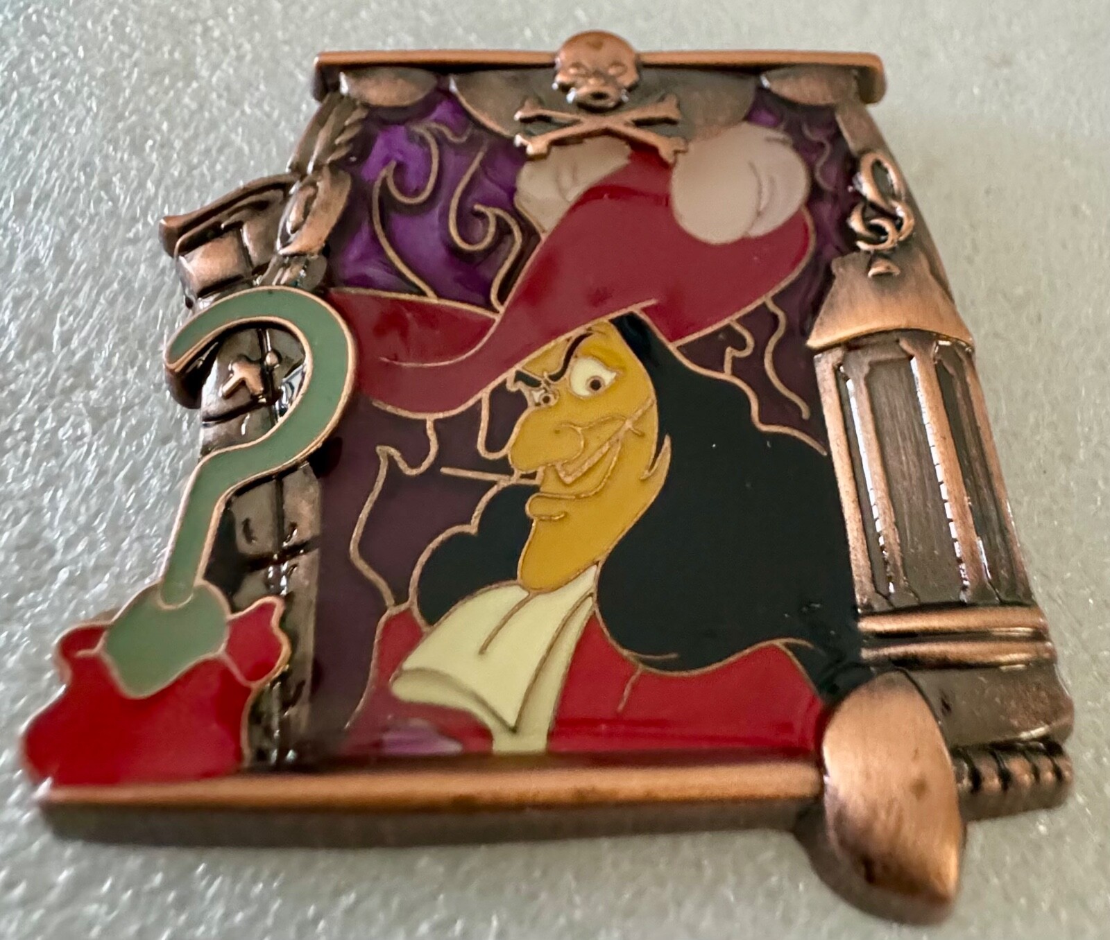 Disney Pin PP 102869 Captain Hook - Peter Pan Villainous Frames DSSH LE 400