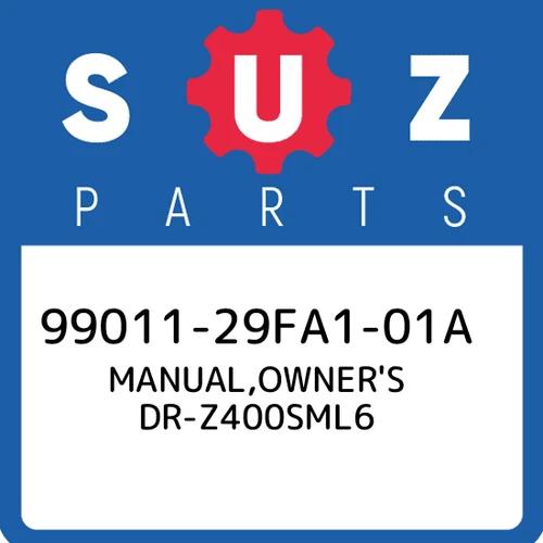 MANUAL, OWNERS (ENGLISH)