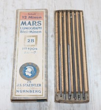 Vintage Staedtler Mars Lumograph Blei Minen 2B No 1904