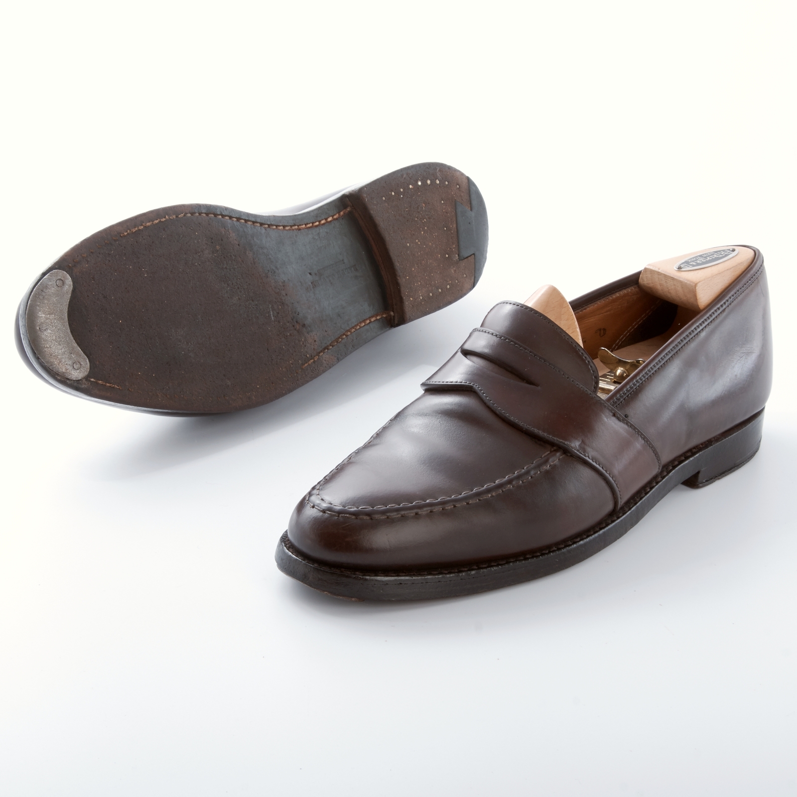 Ralph Lauren Shell Cordovan Shoes Mens 
