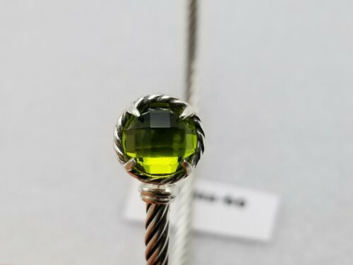 DAVID YURMAN Women's Chatelaine Bracelet with Peridot 3mm sz Small - Picture 4 of 6