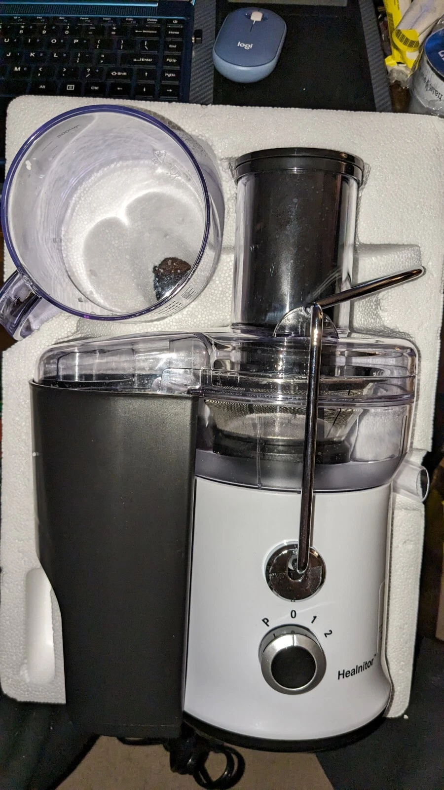Healnitor Juice Extractor PC-725 (White)