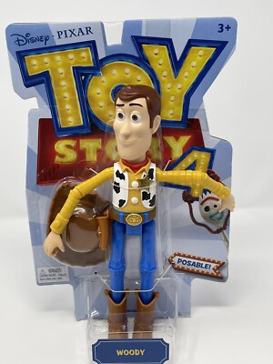 Toy Story 4 Woody Posable Sheriff Woody 9 Inch Action Figure Toy