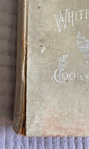 Original White House Cook Book; 1889, Vintage Hardcover - Picture 16 of 17