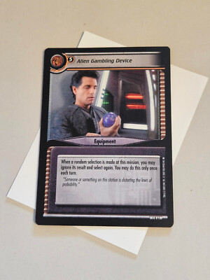 Star Trek CCG 2e Alien Gambling Device 1R61 2nd Edition Decipher Rare M-NM