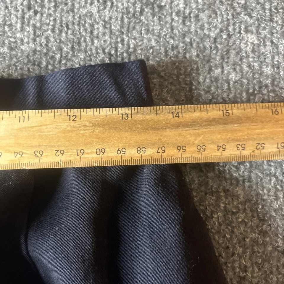 Falda de Lana Classiques Entier Talla 8 Pequeña Negra Corta Media Raya Lápiz Foto 2 de 4