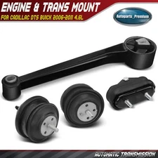 4x Engine & Automatic Transmission & Torque Strut Mount for Cadillac DTS Buick