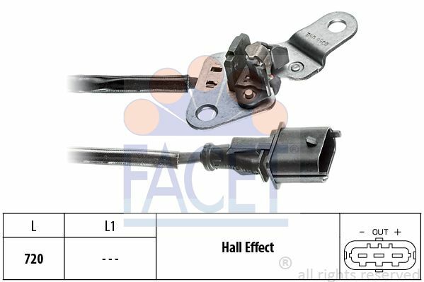 Facet Nockenwellenposition Sensor FüR Alfa Romeo 145,146,147,156,159,166-image