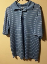 Champion Golf Shirt Mens Short Sleeve Lightweight Polo Style. Size Adult Large