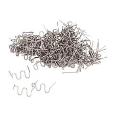 100pcs Replacement Car Bumper Repair Welder Pre Cut 0.8mm Wave Shape Staples