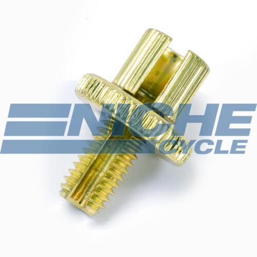 Universal 9mm Brass Clutch Brake Cable Adjuster Gold - Foto 1 di 1