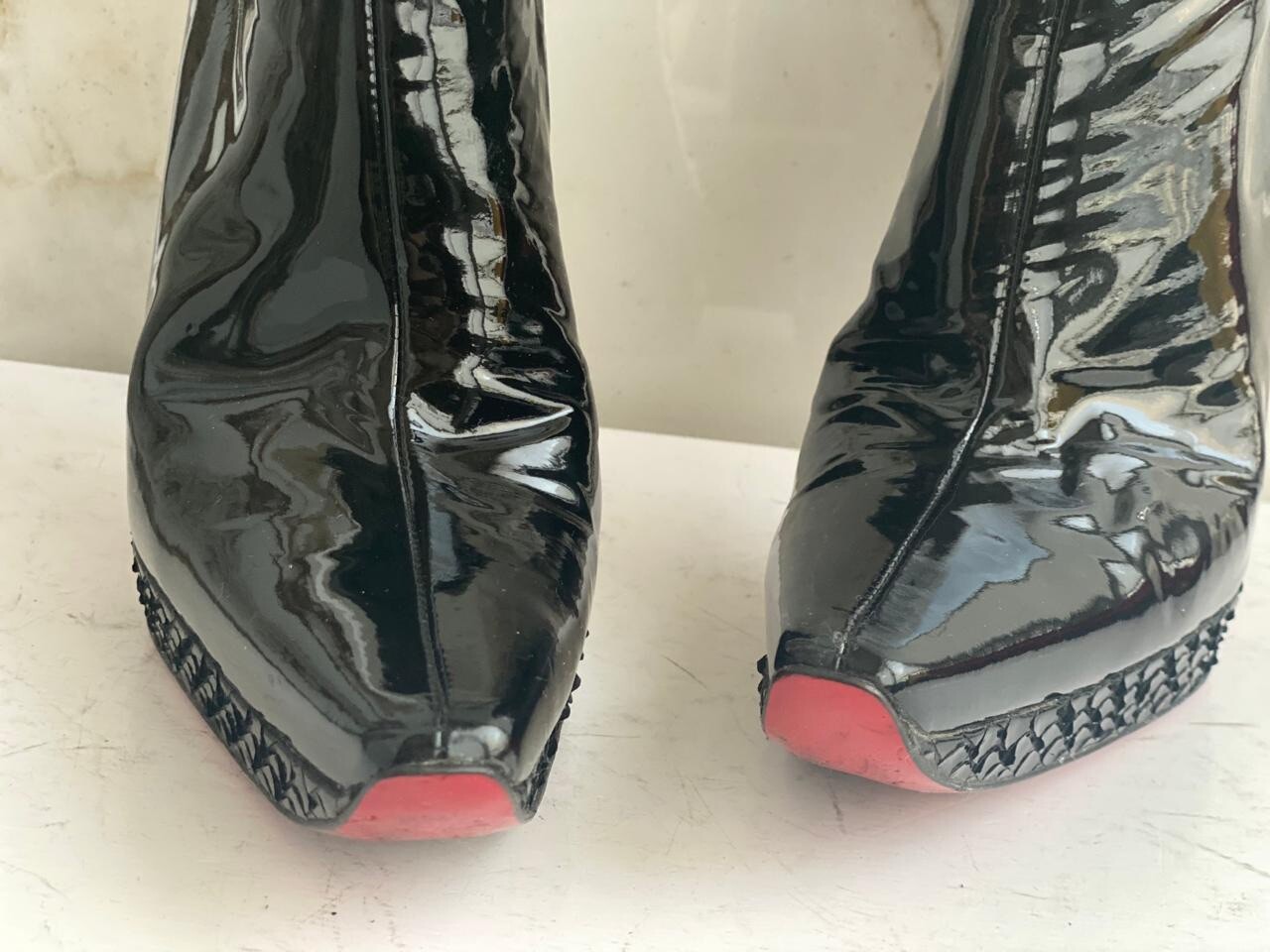 Gianmarco Lorenzi Women Leather Boots Very Rare Model Sexy Heels Size 40 image 4