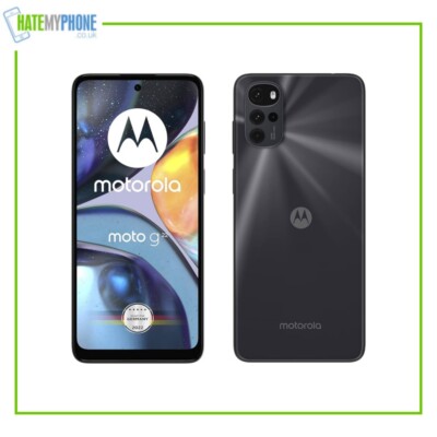 Motorola Moto G22 schwarz entsperrt 64GB Quad Kamera 6,5'' Android Smartphone
