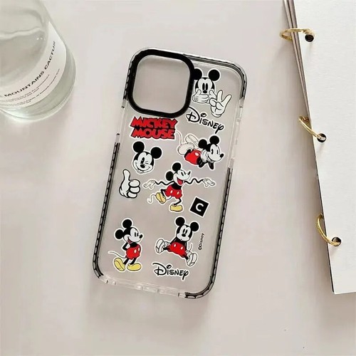 Funda de teléfono Mickey Minnie Mouse para iPhone X a 16 Pro, Max, Plus, Mini - Imagen 4 de 4