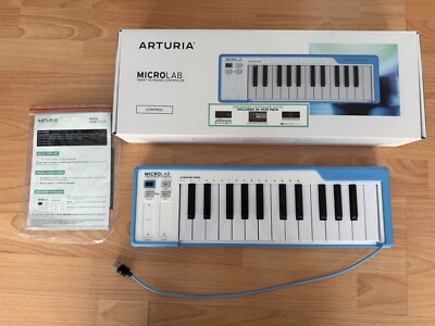 Arturia Microlab Midi Controller Keyboard TOP Rare Blue