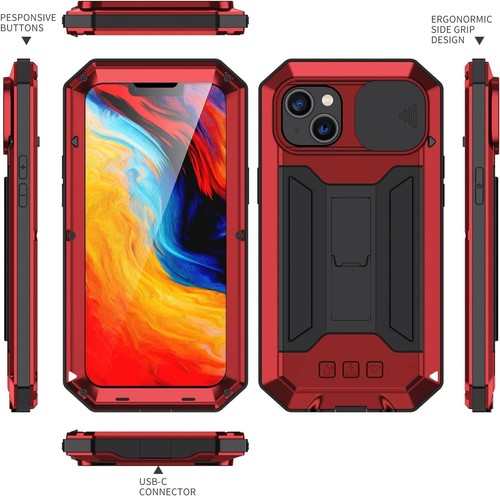 Coque pour iPhone 14 Pro Max 14 Plus Antichoc Coque Résistante Plus Verre Résistant - Photo 5 sur 72