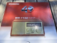 Sangean WR-11SE Hi Fi Analog Table Top Radio 40th Anniversary Edition Brand New