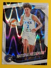 2025 Panini Prizm WNBA Natisha Hiedeman #53 White Seismic Prizm