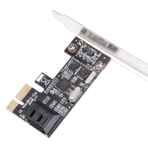 New SATA3.0 2-Port SATA III Expansion Controller Adapter Card 6G - Zdjęcie 8 z 9