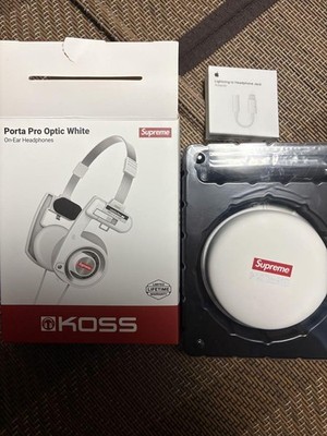 ヘッドホン Supreme / Koss Portapro Headphones white Fall/Winter 2023 Preview – Supreme