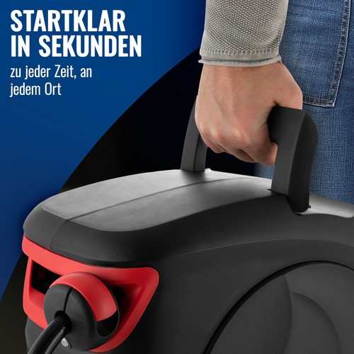 Tambor de manguera de aire comprimido automático Poppstar Premium con manguera de aire comprimido de 30 m - Imagen 6 de 8