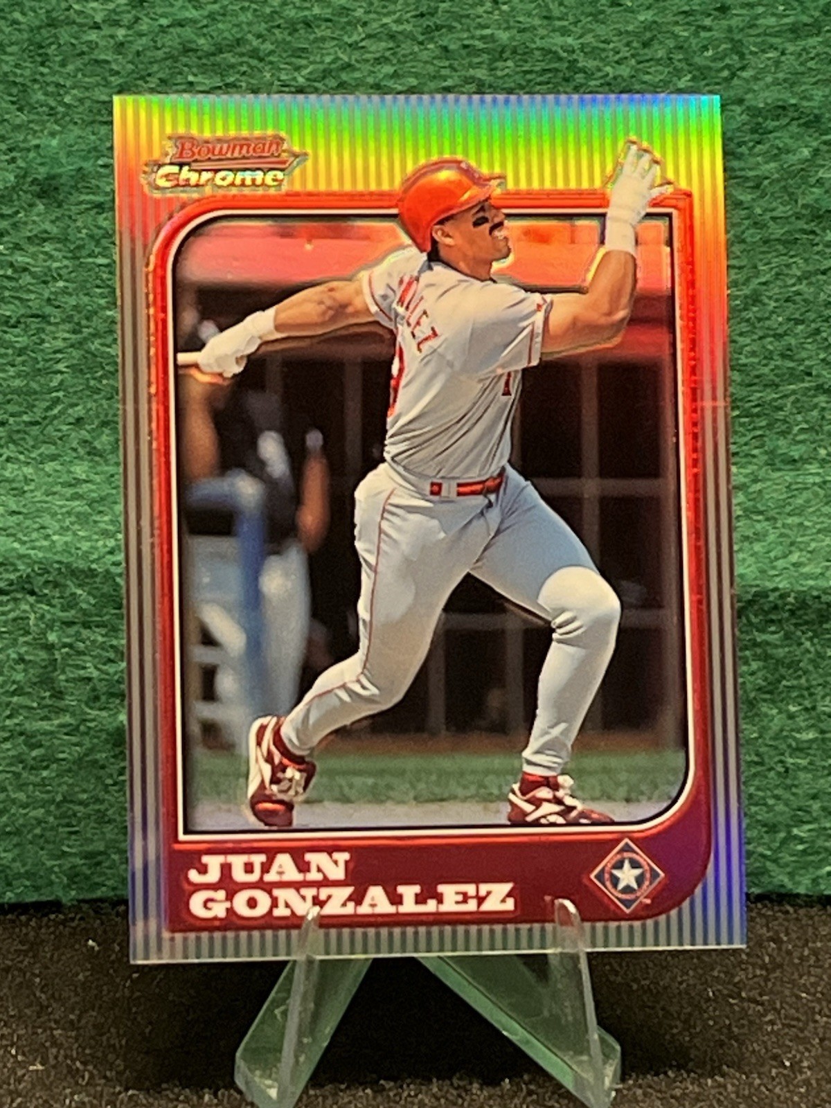 1997 Bowman Chrome - Juan González #25 Refractor