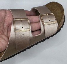 Birkenstock Arizona Bs Birko Flor Leather Cooper Color Regular Wide