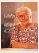Vintage 2000 Meals on Wheels Grandma Phillip Morris Food Advertisement Print Ad