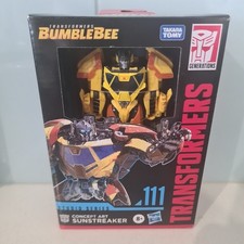 Transformers Studio Series Deluxe Bumblebee 111 Concept Art Sunstreaker 4.5