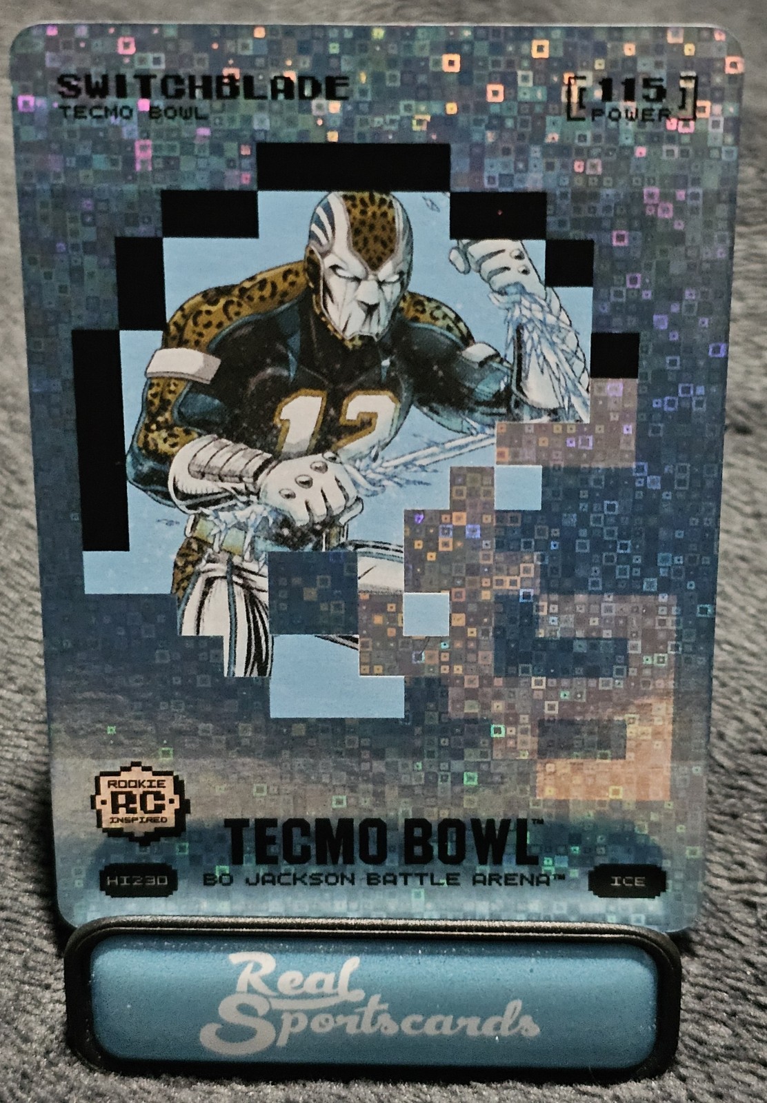 2026 Bo Jackson Battle Arena Tecmo Bowl Switchblade Helmet Icon Battlefoil Card