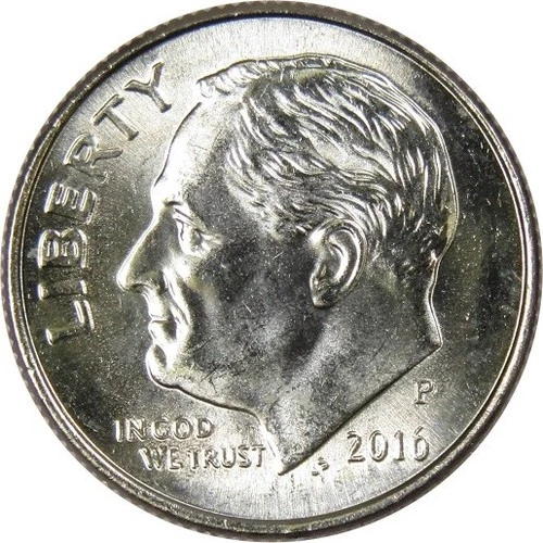 2016 P Roosevelt Dime - Brilliant Uncirculated