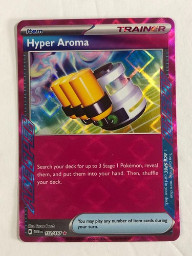 Pokemon TCG Twilight Masquerade Hyper Aroma 152/167 NM