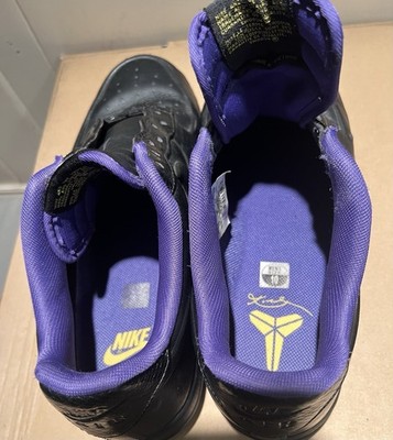 Nike Air Force 1 Supreme VT Kobe - Black/Purple men’s size 10 Size 10 - Nike Air Force 1 Supreme VT Low Kobe for sale  main image 4